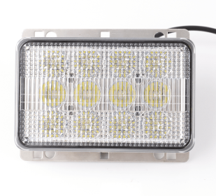 60W-led Square Engineering Vehicle Work Light Tractor Forklift Excavator Harley BMW Wrangler Universal Hummer Harvester Focus / Flood Wrangler 5000lm