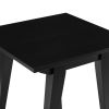 Japandi Minimal Solid Wood Side Table ‚Äì Black