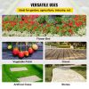 VEVOR 6FT300FT Premium Weed Barrier Fabric Heavy Duty 2.4OZ, Woven Weed Control Fabric, High Permeability Good for Flower Bed, Geotextile Fabric for U