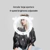 Live Support Bracket Fill Light, Soft Light 3200K-6500K Cute 10W LED Ring Light for Mobile Phone Make up Scene Lighting Photography Studio
